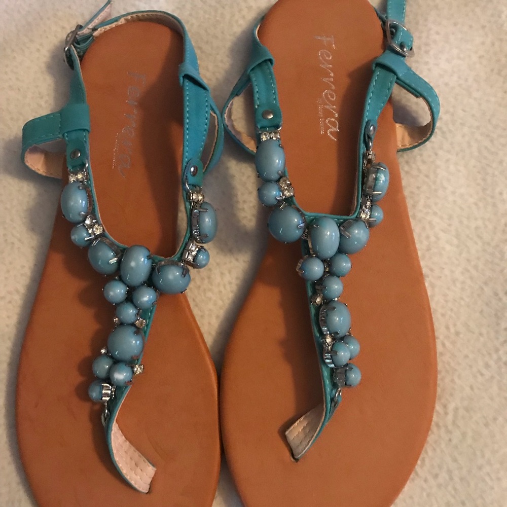 Fun Beaded Sandals